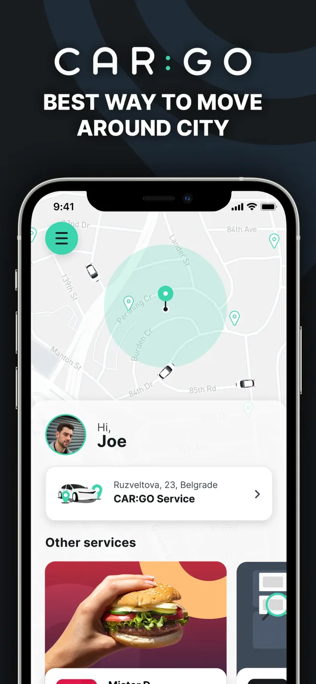 Car:Go on the App Store: ride-hailing in Belgrade